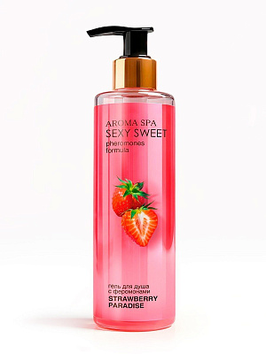 Гель для душа с феромонами Strawberry Paradise 200 мл