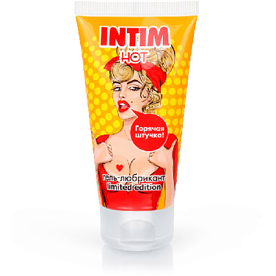 Гель-любрикант INTIM HOT серии LIMITED EDITION 50 г